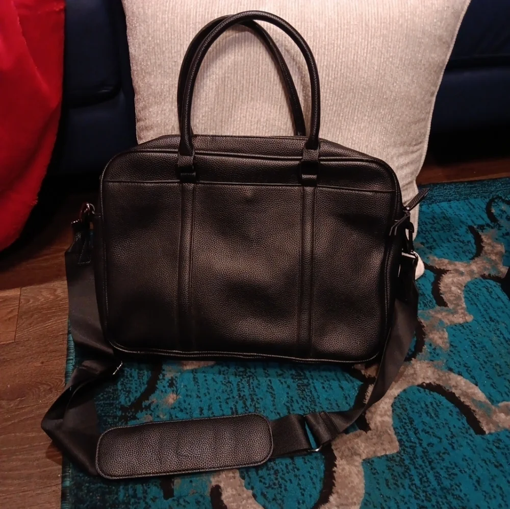 Steve Madden Barnett avenue Men's Leather Large Handbags Shoulder Bags Travel